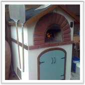 Wood burning domb oven