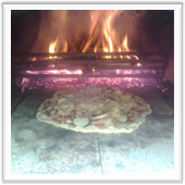 Wood burning domb oven