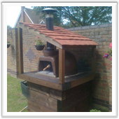Wood burning domb oven